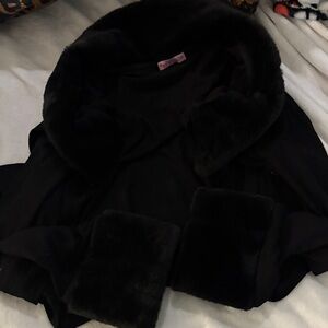 Faux Fur cardigan